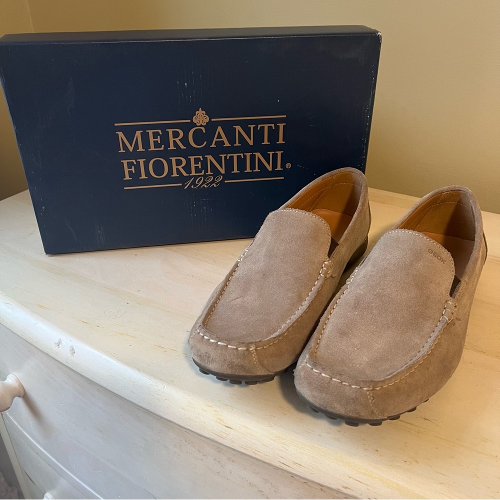 Mens Suede Loafers